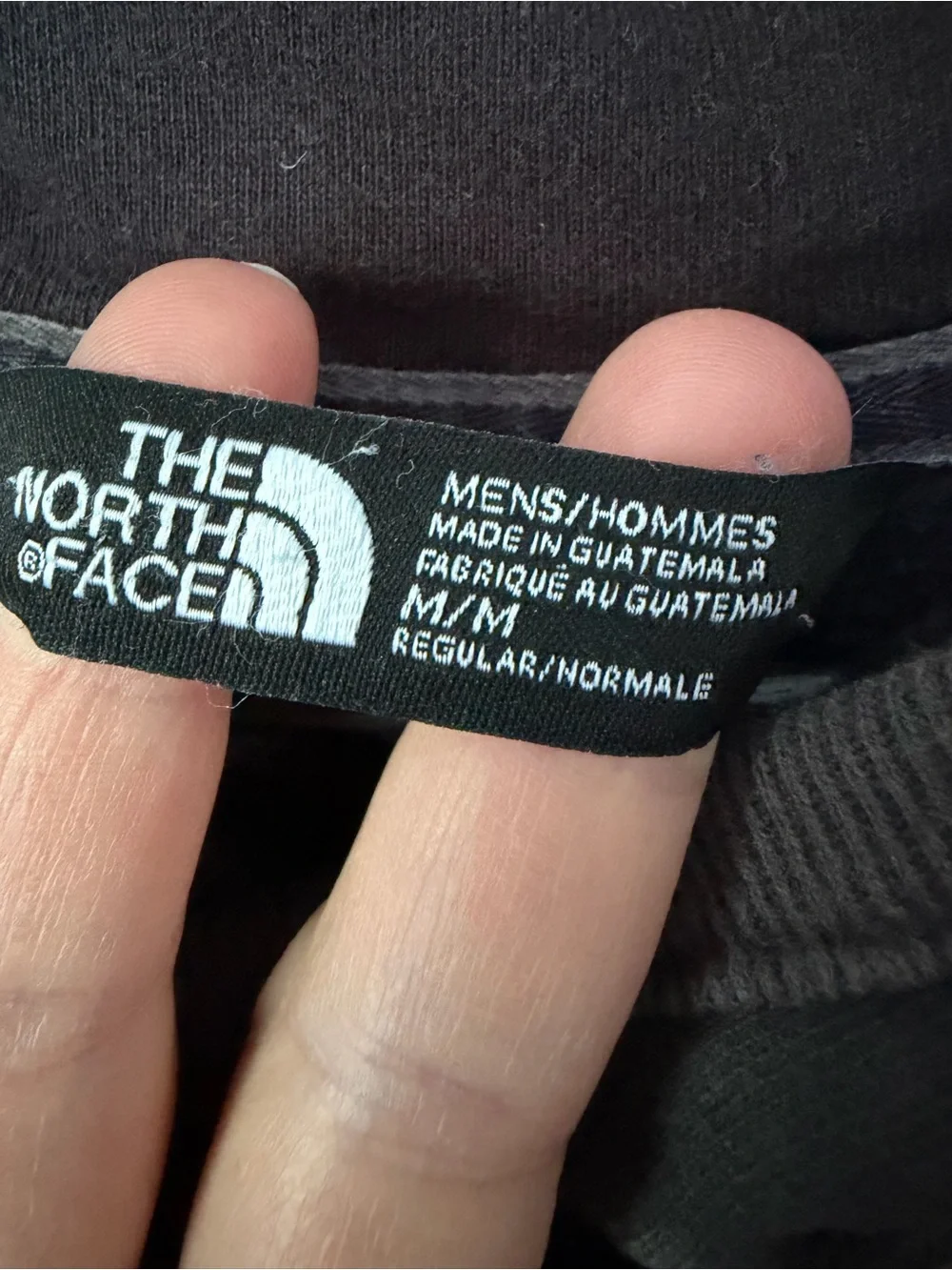 The North Face Men’s M Avalon Pullover Hoodie Charcoal Grey Half Dome Logo
